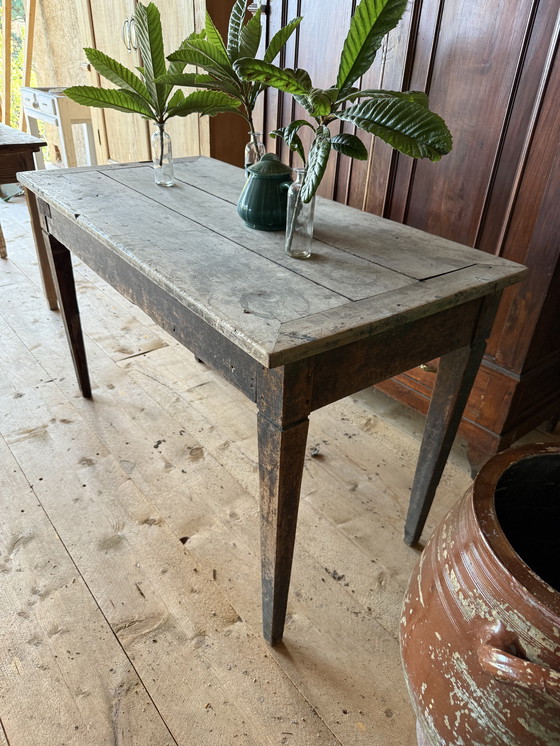 Image 1 of Tavolo rustico neoclassico 700 noce