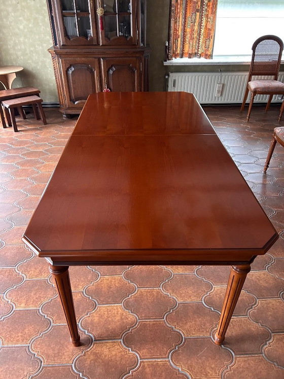 Image 1 of Kersenhouten eetkamer