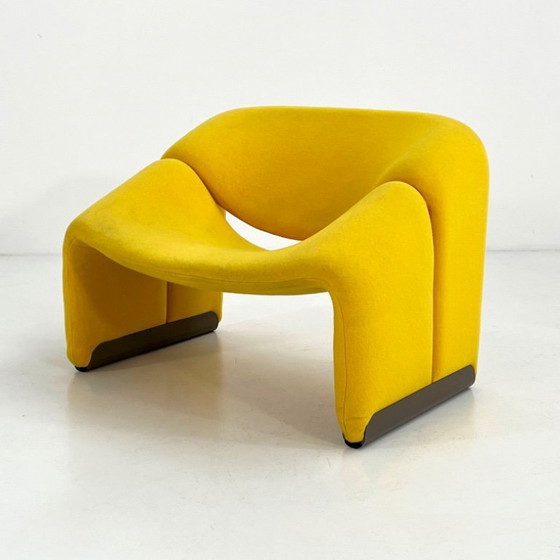 Image 1 of Gelber F598 Groovy Chair von Pierre Paulin für Artifort, 1970er Jahre