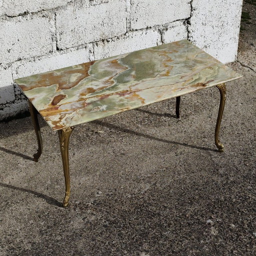 UnOnyx Marmeren Salontafel – Cocktailtafel - Barokstijl - Ontwerp uit de jaren 60
