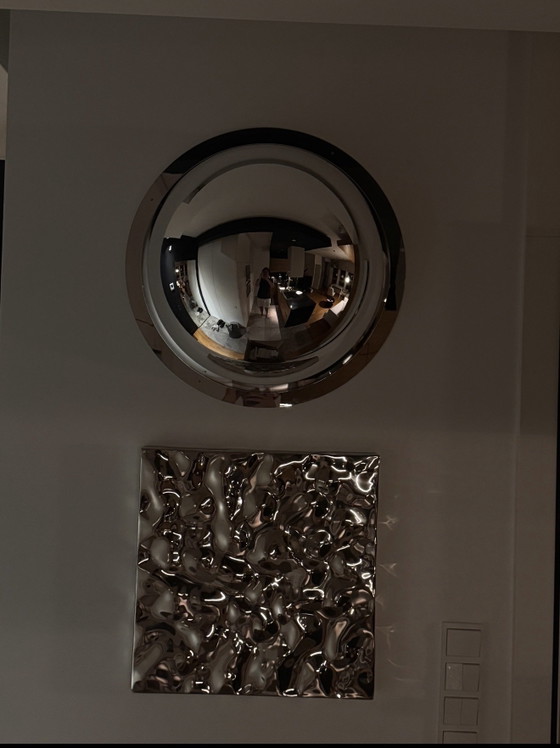 Miroirs œil de poisson – Verre, Métal (photo 3 of 5)