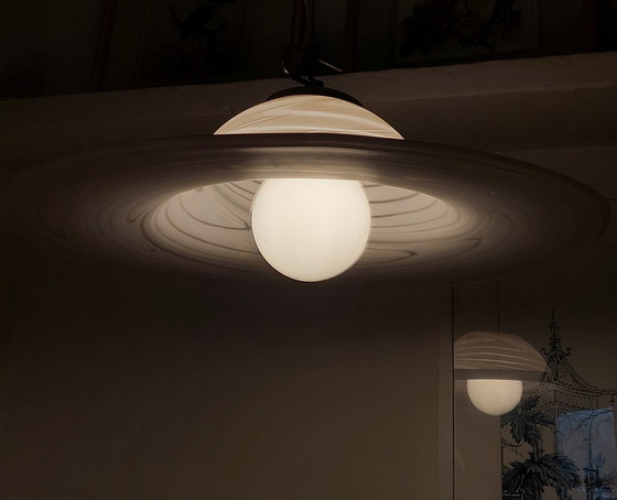 Image 1 of Suspension en verre de Murano de style futuriste