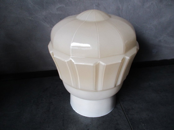 Image 1 of  Thabur plafondlamp, lichtbeige, compleet, 1938.