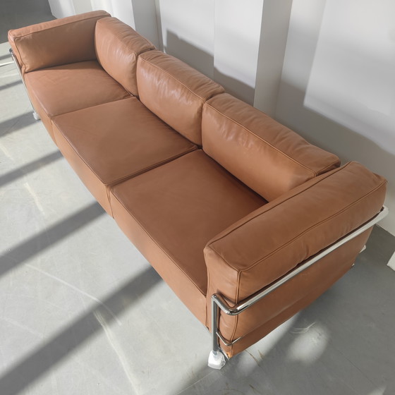 Image 1 of Cassina Lc3 Dreisitziges Sofa