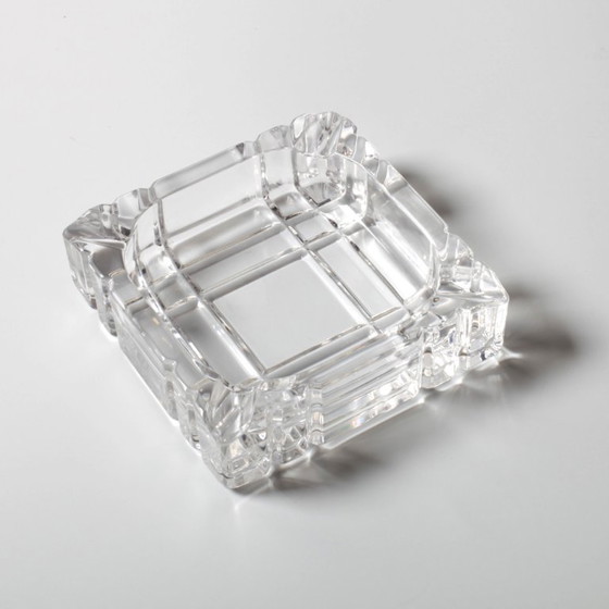 Vintage RCR Crystal Ashtray / Mid-Century Italian Glass Smoking Accessory / 1970s – Decorative Objects (photo 4 of 10)