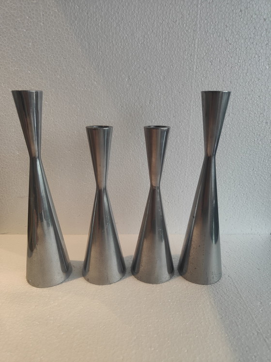 Image 1 of Candelieri vintage Ikea Erika Pekkari 2 grandi e 2 piccoli