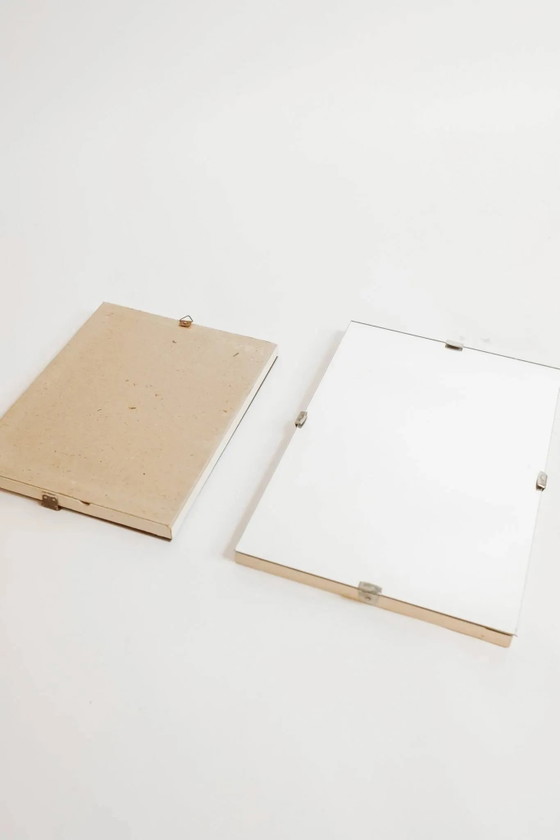Specchi rettangolari vintage - set di 2 – Metallo (photo 6 of 7)