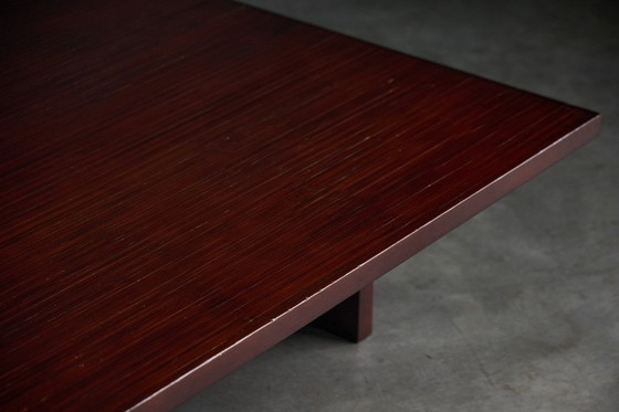 Image 1 of Tavolino in bambù di Axel Vervoordt, Belgio, anni '80