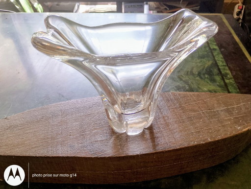 Daum-Kristallvase, Frankreich – Authentisch und signiert – Perfekter Zustand – vazen, Crystal