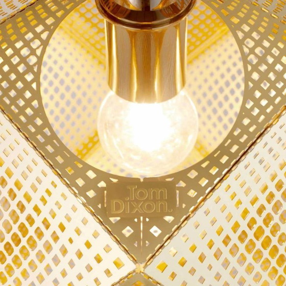 Image 1 of Tom Dixon Etch shade Brass Pendant Lamp