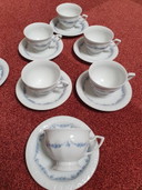 Rosenthal Maria Blue Tassen und Untertassen