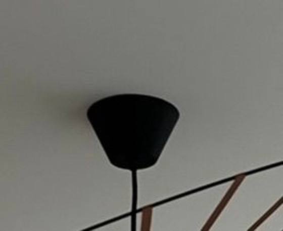 Image 1 of Petit Friture Vertigo Hanging Lamp, 140 cm Diameter, Bronze