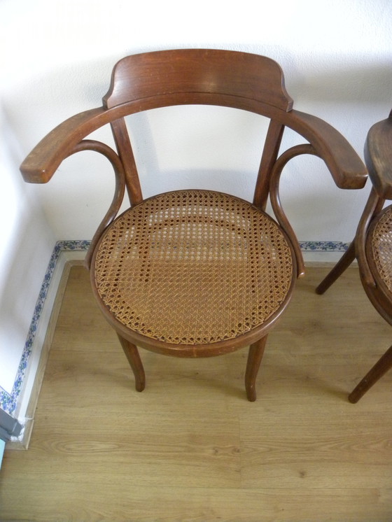 Image 1 of Thonet - 2x Sedia da ufficio Poltrona n. 3