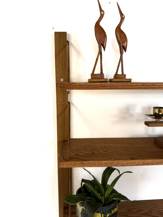 Image 1 of Vintage Danish teak wall system '60