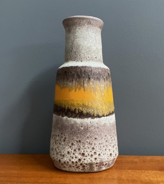 Image 1 of Oval U-keramik vase (uberlacker) model 14321, WGP 1960s