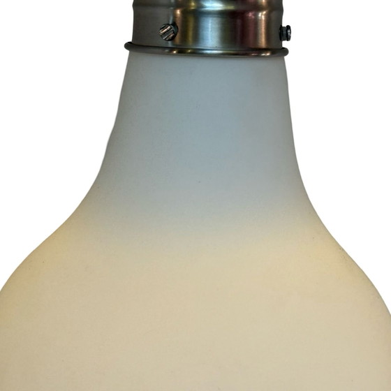 Image 1 of XL / Oversized Lamp - Matglas - Inclusief plafondkap en bedrading