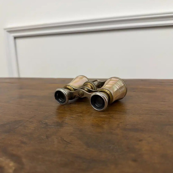 Antique Mother-of-Pearl Opera Glasses with storage box, Decorative Objects, Chesterfield (photo 5 of 10)