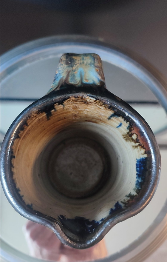 Image 1 of Pichet Denis Avonts Grès pyrité émaillé La Borne / Puysane 