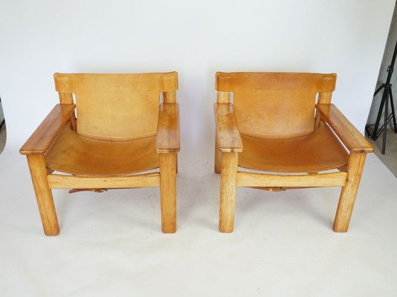 Image 1 of 2xKarin Mobring Natura Loungestoel Vintage Ontwerp Mid Century
