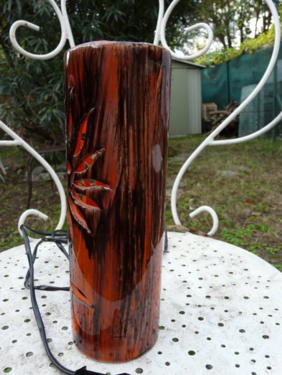 Image 1 of Lampe en céramique signée CAMOS - VALLAURIS, 1960