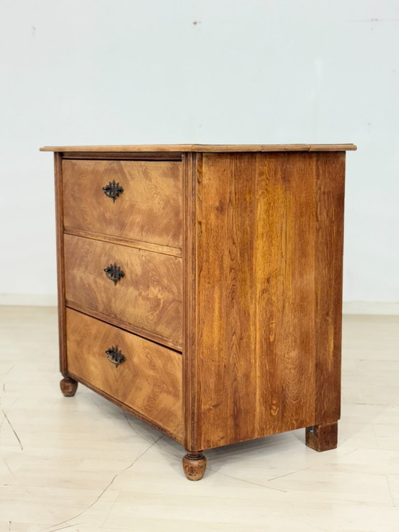 Image 1 of Preciosa cómoda Biedermeier, armario, mueble de salón, lavabo, circa 1900