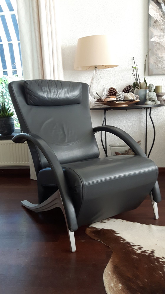 Image 1 of Rolf Benz 3100 Antracite. Pelle.