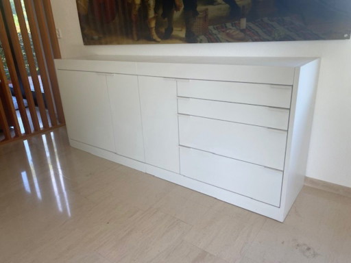 Pastoe Sideboard L Series White – dressoirs, Mdf, Aluminium