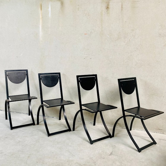 Image 1 of Mid-Century Esszimmerstühle Karl-Friedrich Förster KFF 1980