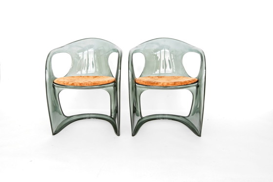Image 1 of TRANSPARENT model 2007/2008 chairs Alexander Begge for Casala, 1975, set of 6