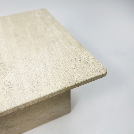 Mesa de centro de travertino de los años 70