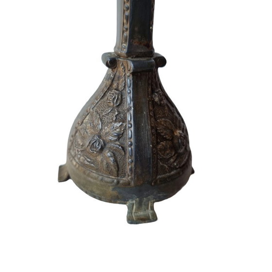 Image 1 of Antique metal candlestick