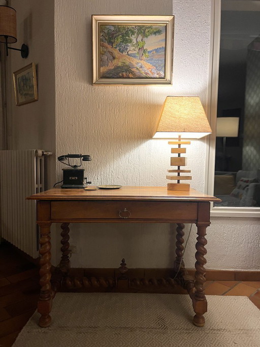 Table bureau style Louis XIII, époque XIXème