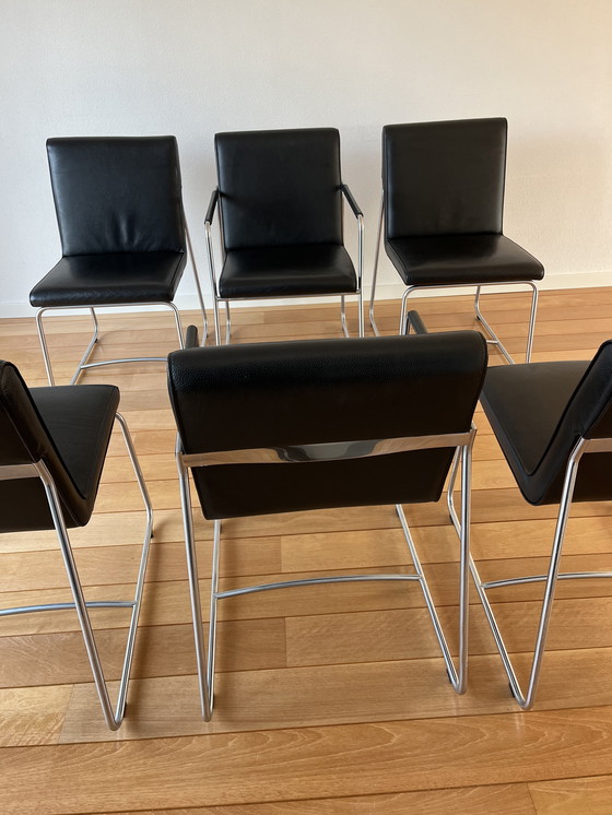 Image 1 of 6 sillas de comedor Leolux Spring