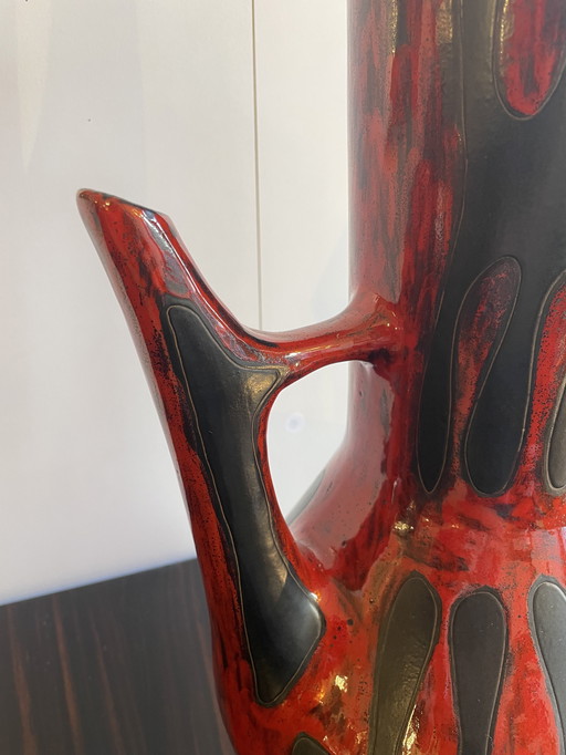 Jarra de cerámica italiana