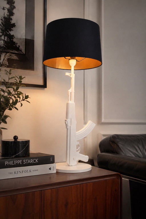 Gun Table Lamp - Design by Philippe Starck - Manufactured by Flos 2005
