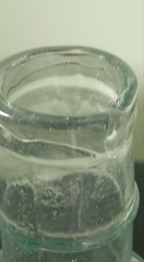 Image 1 of Rara bottiglia da farmacia ottagonale francese – soffiata a mano (ca. 1850–1865)