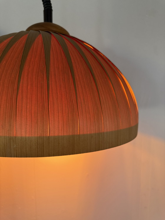 Image 1 of Lampada a sospensione vintage a stecche, Hans Agne Jakobsson anni '60