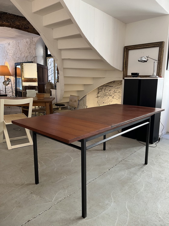 Image 1 of Mesa de caoba, años 50