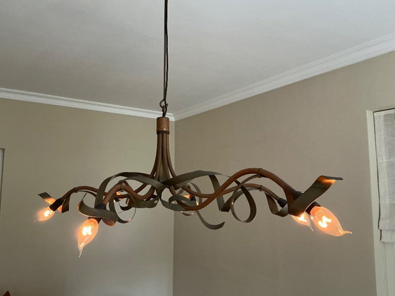 Jacco Maris Ruban Plié Hanging Lamp – Pendant lamps, Bronze (photo 4 of 5)
