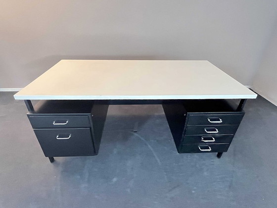 Image 1 of Scrivania progettata da Herbert Hirche per Christian Holzäpfel, anni '50.