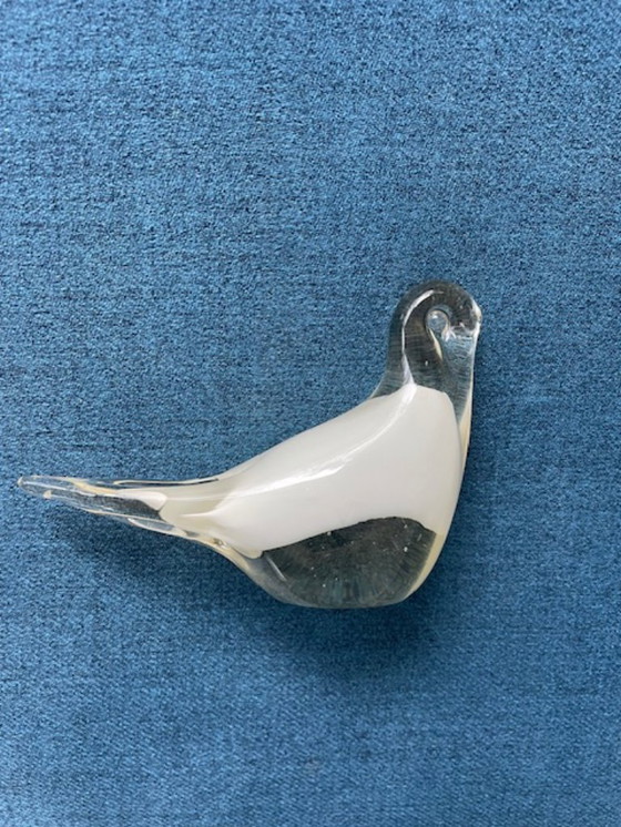 Image 1 of Glass bird sculpture in Scandinavian design