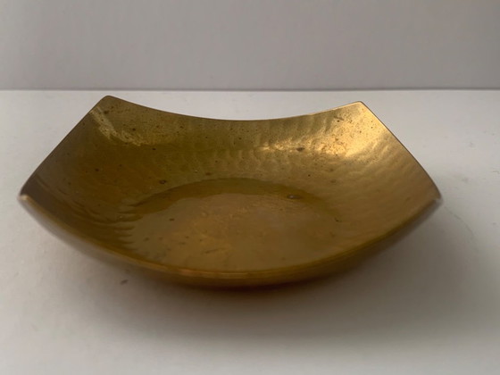 Image 1 of Alfred Schäfter Ciotola Piatto Vassoio Bauhaus Art Deco Nouveau Georg von Mendelssohn Marianne Brandt Hans Przyrembel Ottone