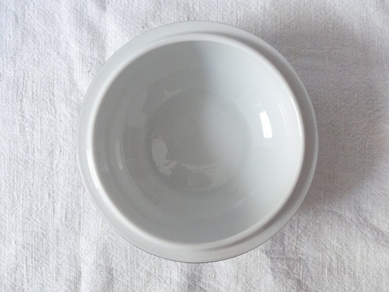 Image 1 of Meissen porseleinen dekseldoos floraal decor gouden rand Ø 13,0 cm 1971 ? 1e keus UK4aeb