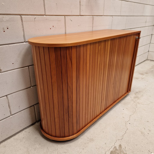 Vintage bar drinks cabinet bar cabinet roller door cabinet office cabinet