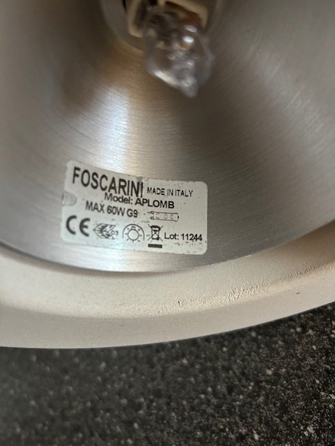 Image 1 of 2 x Foscarini Aplomb