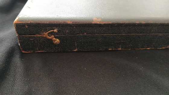 Image 1 of Cubiertos de plata para servir de estilo Art Nouveau