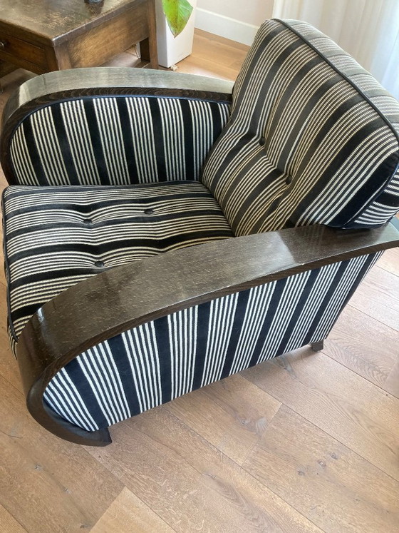 Image 1 of 2x vintage design fauteuils.