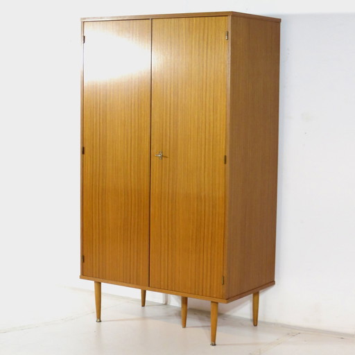 Vintage mid-century 2-door closet in teak, 1960s