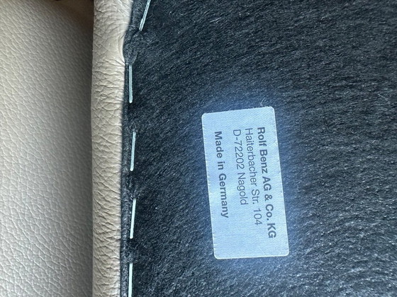 6 sillas Rolf Benz – Sillas de comedor, Leather, Metal (photo 5 of 5)