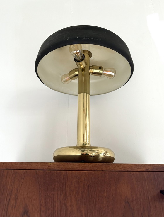 Image 1 of 2x messing tafellamp, Heinz Fw Stahl, Hillebrand '70